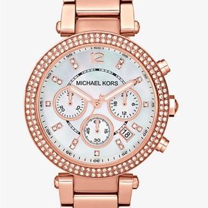 Michael Kors Parker Rose Gold Watch